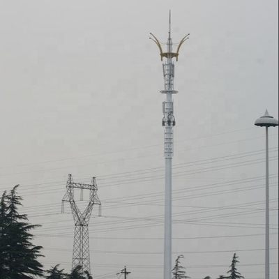 20m Toren van het Telecommunicatie Monopole Ijzer voor Telecommunicatie