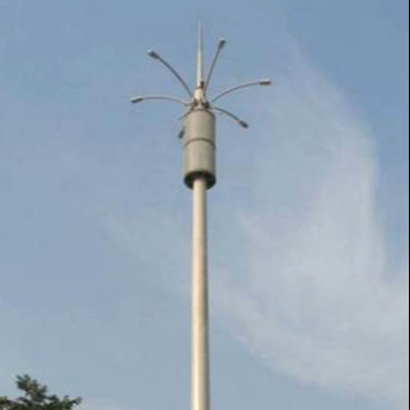 Staalq345 Monopole Communicatie Gegalvaniseerde Toren Hete Onderdompeling
