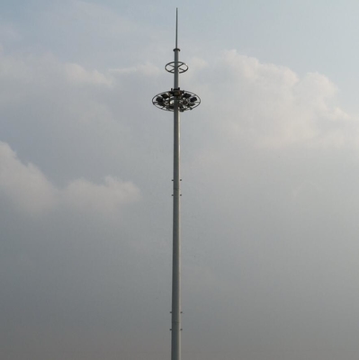 Gegalvaniseerde het Staaltoren van de staalq235 Telecommunicatie met Hete Onderdompeling