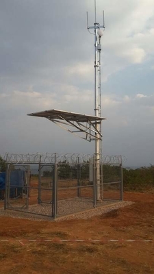 Monopole Radiotoren Gegalvaniseerde Staal Q345 van de Microgolfantenne