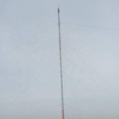 Telecommunicatiegsm Monopole Toren van het Antennestaal met Gegalvaniseerd