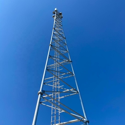 Van de de Telecommunicatie Mobiele Antenne van het staalrooster Tubulaire Toren 3 of Legged 4